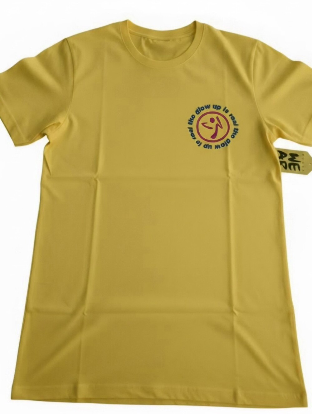 NWT Zumba Wear The GLOW UP IS REAL TShirt - Picture 3 of 3
